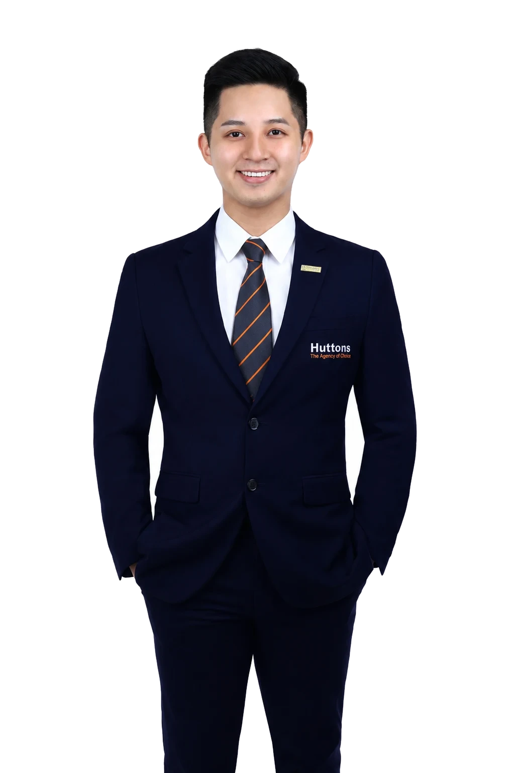 Full-length portrait photograph of Stefan Teo Jun Yong of Huttons Asia Pte Ltd