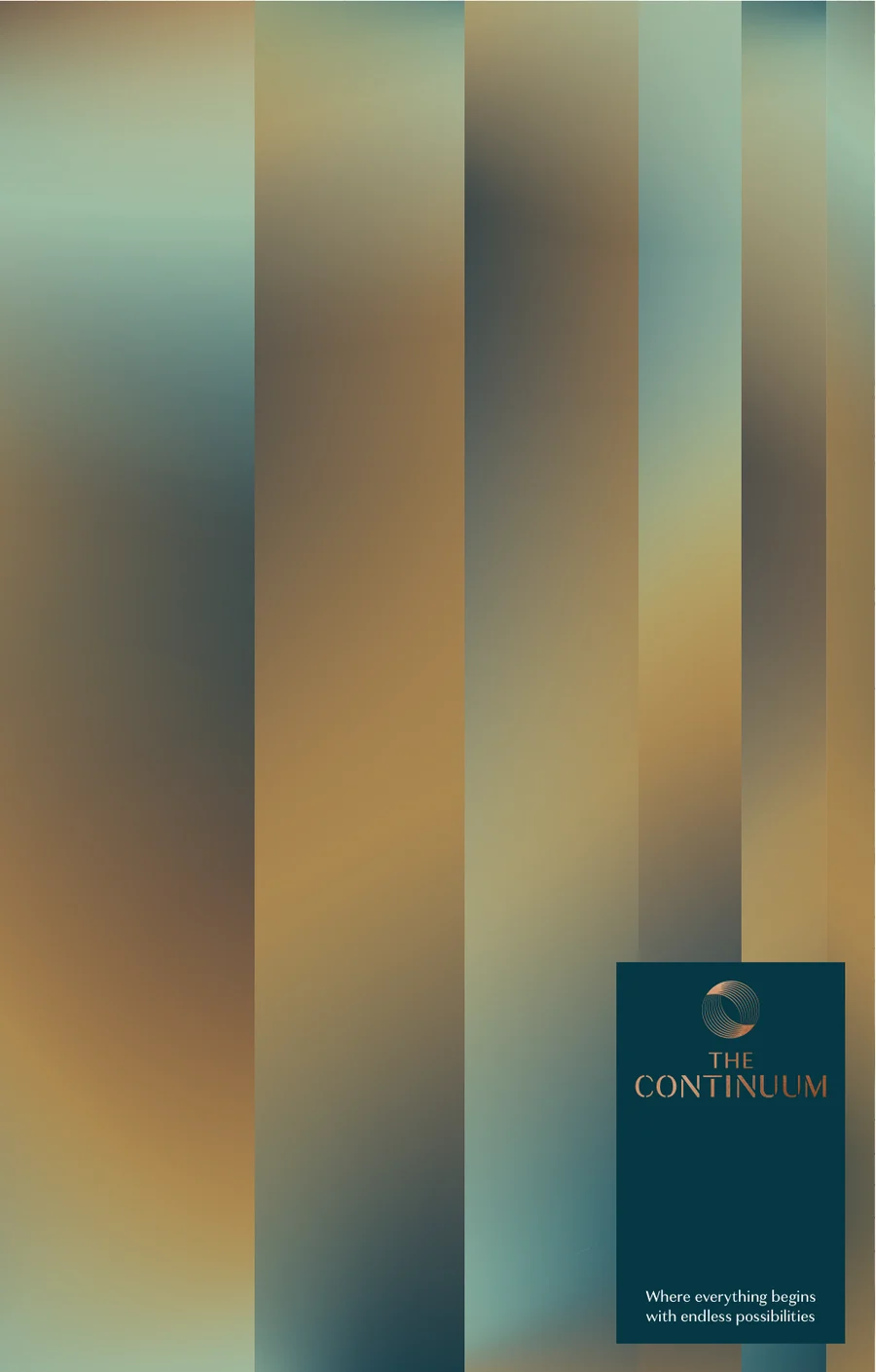 Cover of the The Continuum e-brochure, shown with two interior spreads