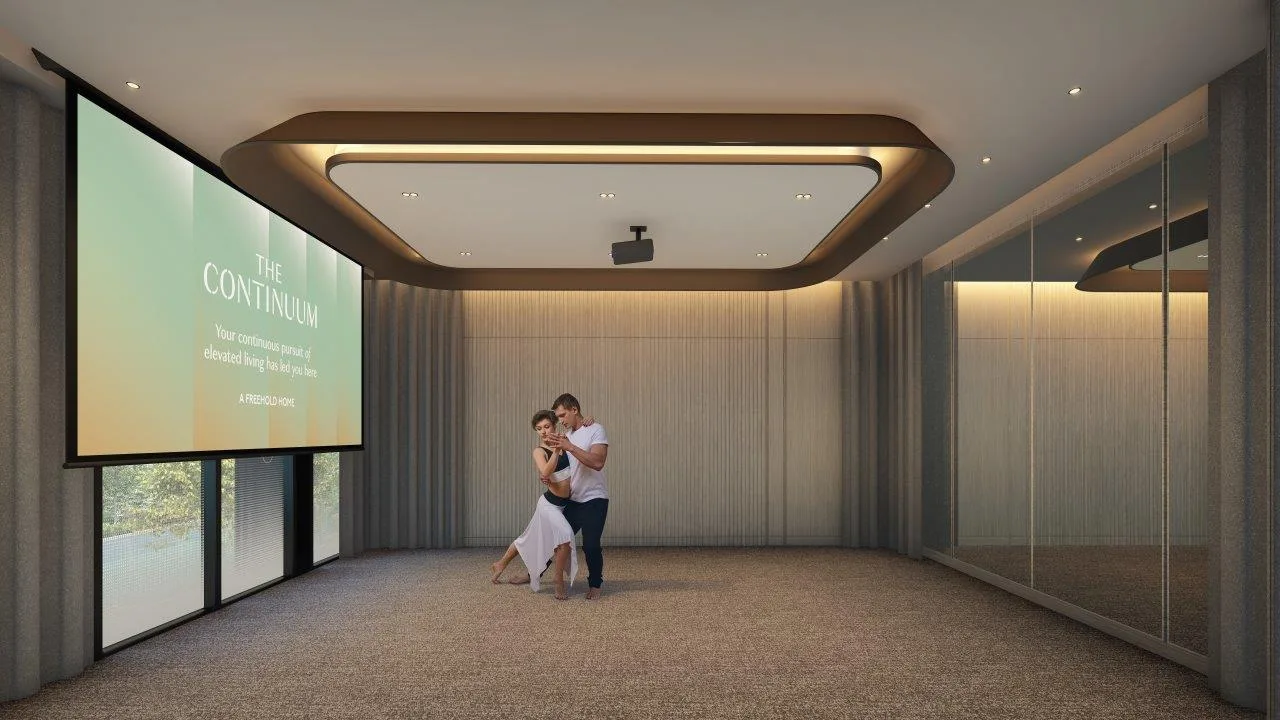 The media room